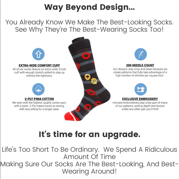 Burgers N Beers Sock Set - Picture 8 of 9